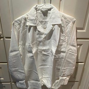 SPECTATOR LONG SLEVE WHITE SHIRT MEDIUM